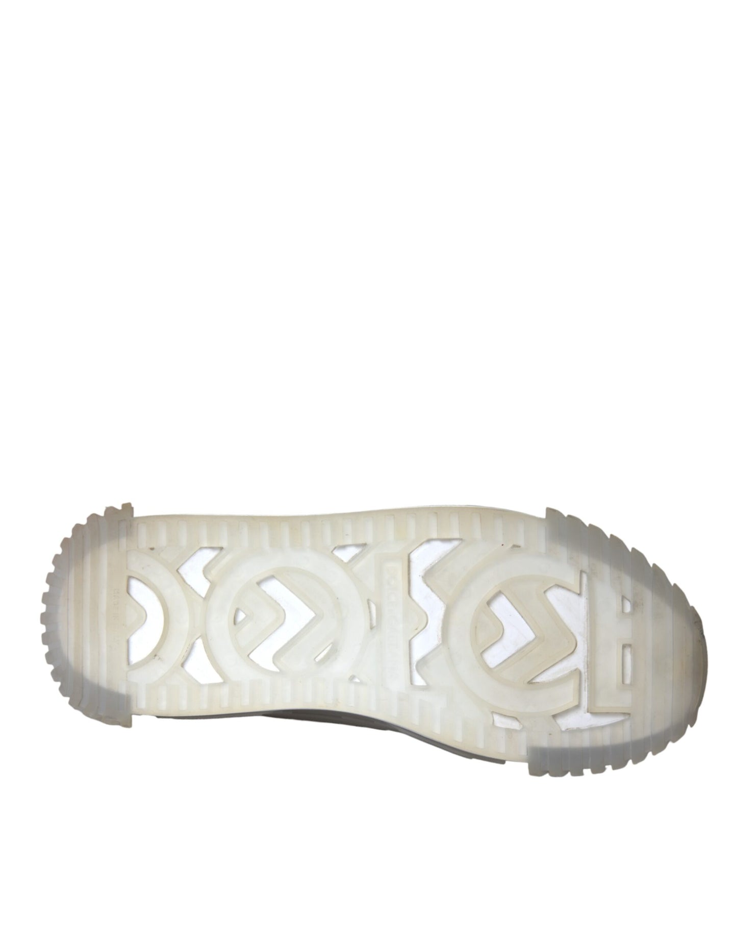 Dolce &amp; Gabbana – NS1 – Niedrige Sneakers aus Nylon in Silber und Schwarz Herrenschuhe