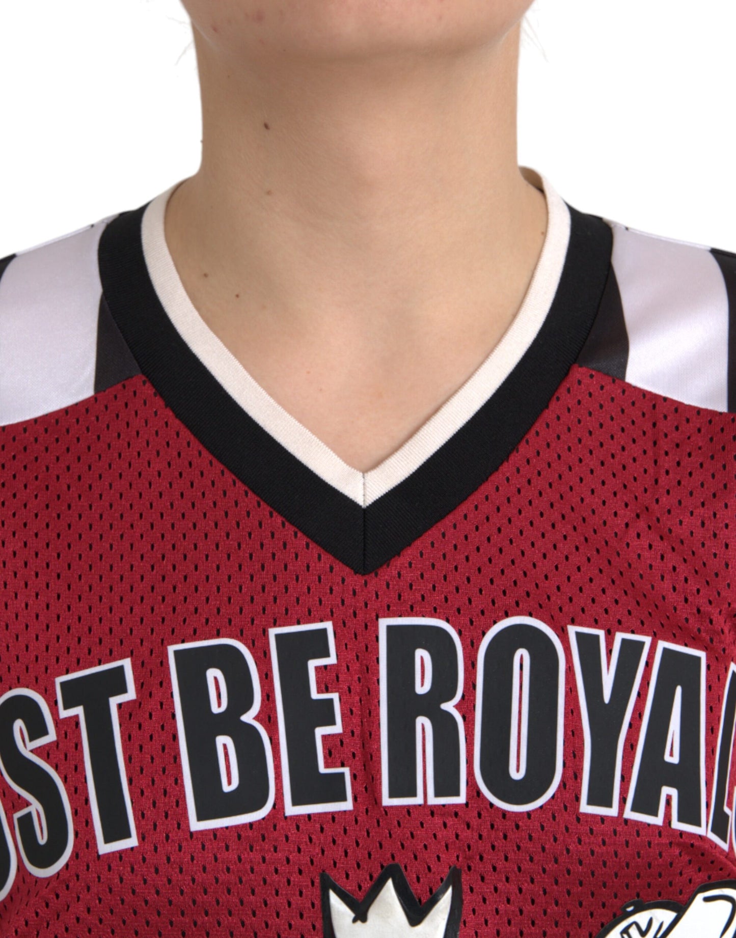 Dolce &amp; Gabbana – Mehrfarbiges, übergroßes T-Shirt mit Panda-Motiv „Royals“