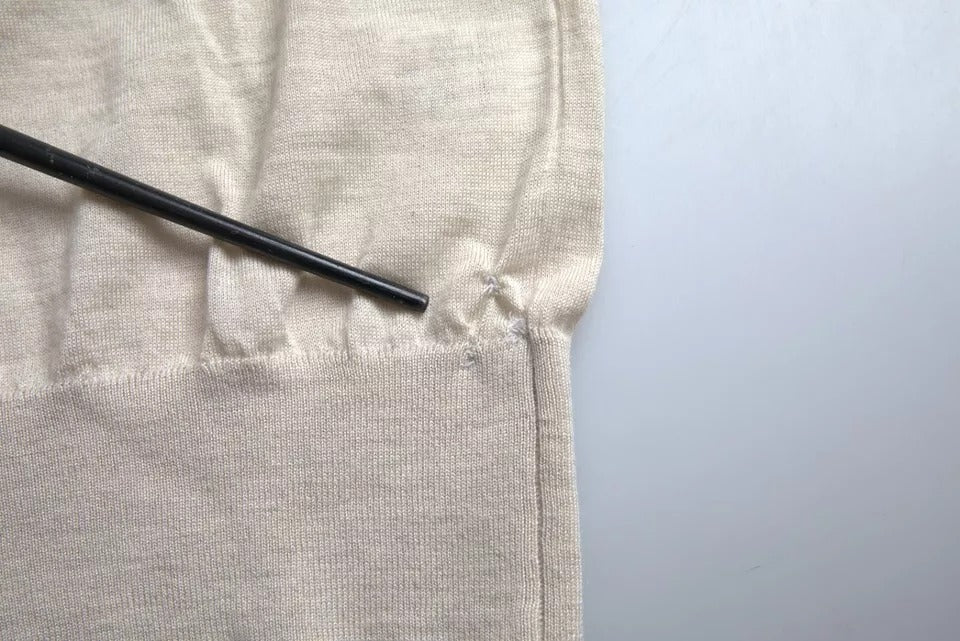 Dolce &amp; Gabbana Pullover Beige Kaschmir Rollkragenpullover