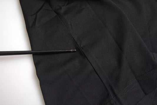 Dolce &amp; Gabbana – Schwarzes Baumwoll-T-Shirt mit Rundhalsausschnitt und Logo-Patch