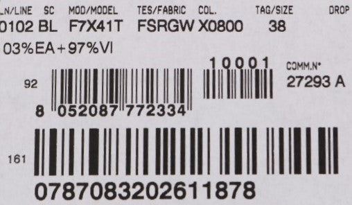 Dolce &amp; Gabbana – Blusentop mit weißem und schwarzem Streifenmuster