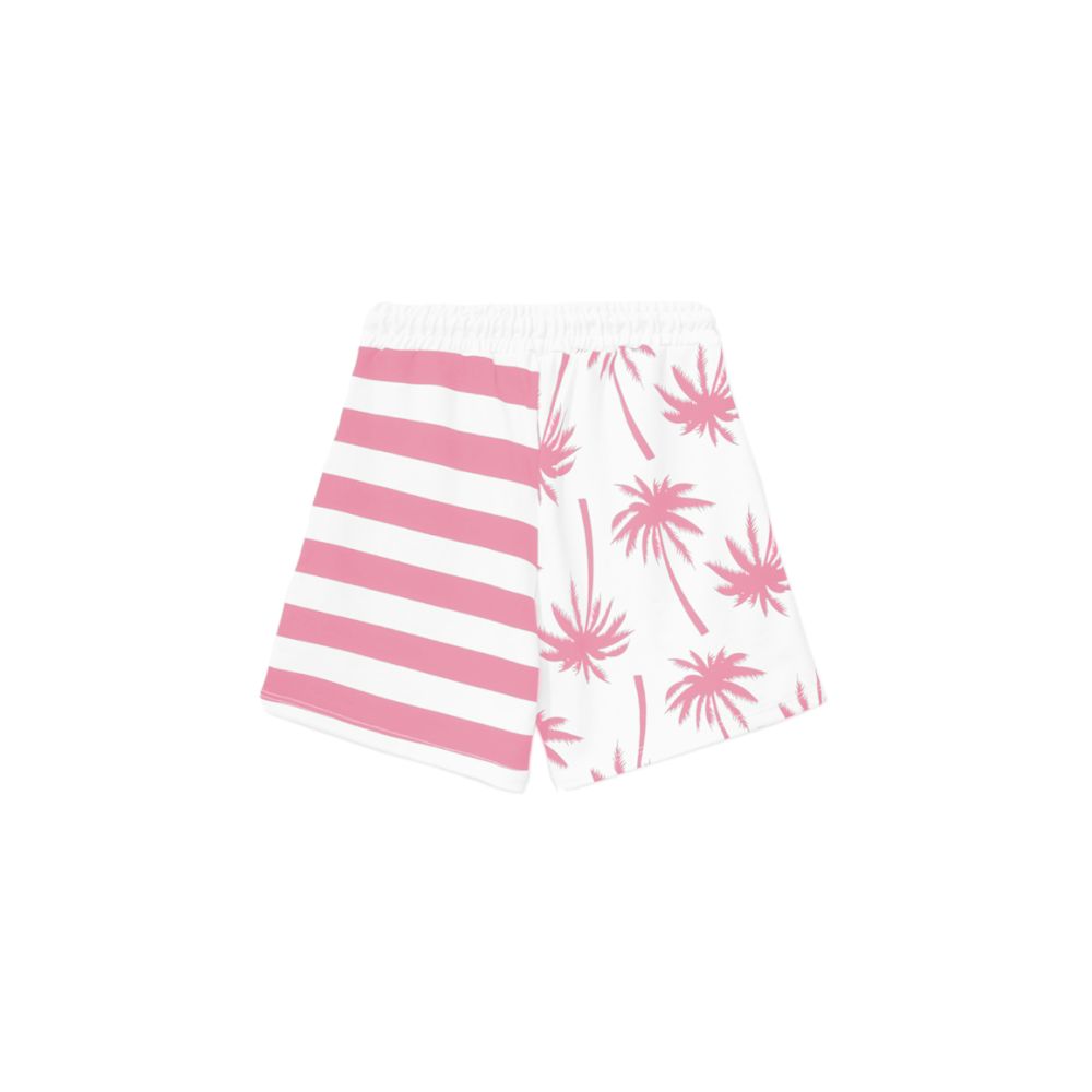 Comme Des Fuckdown – Schicke, rosa gestreifte Shorts mit Kordelzug