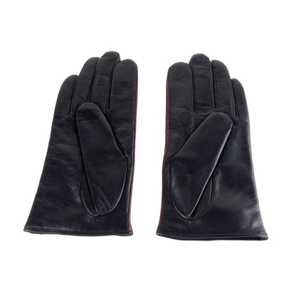 Cavalli Class Black Lambskin Women Glove