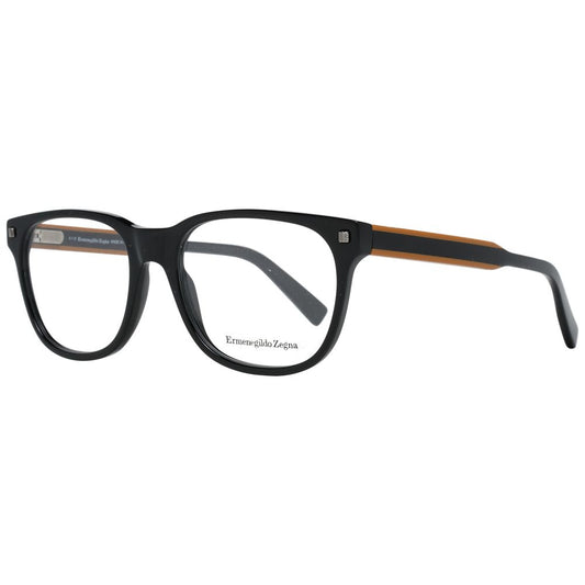 Ermenegildo Zegna Schwarze Herren-Brillenfassung