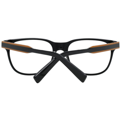 Ermenegildo Zegna Schwarze Herren-Brillenfassung