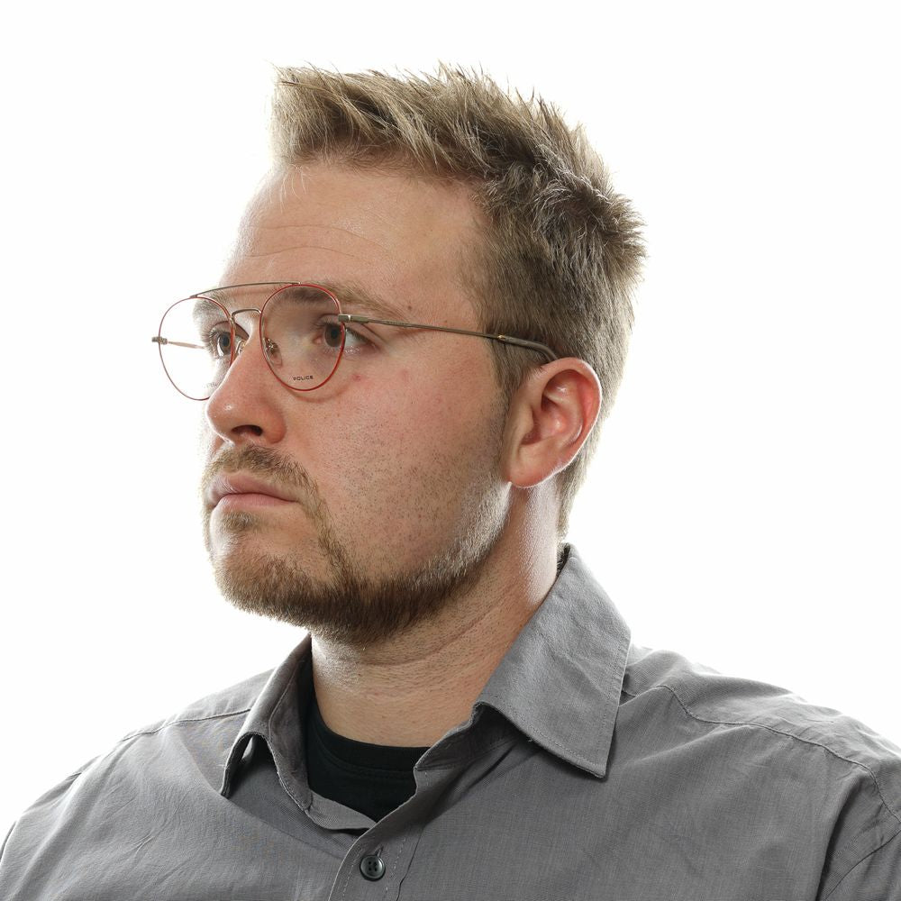 Police Rote Herrenbrille