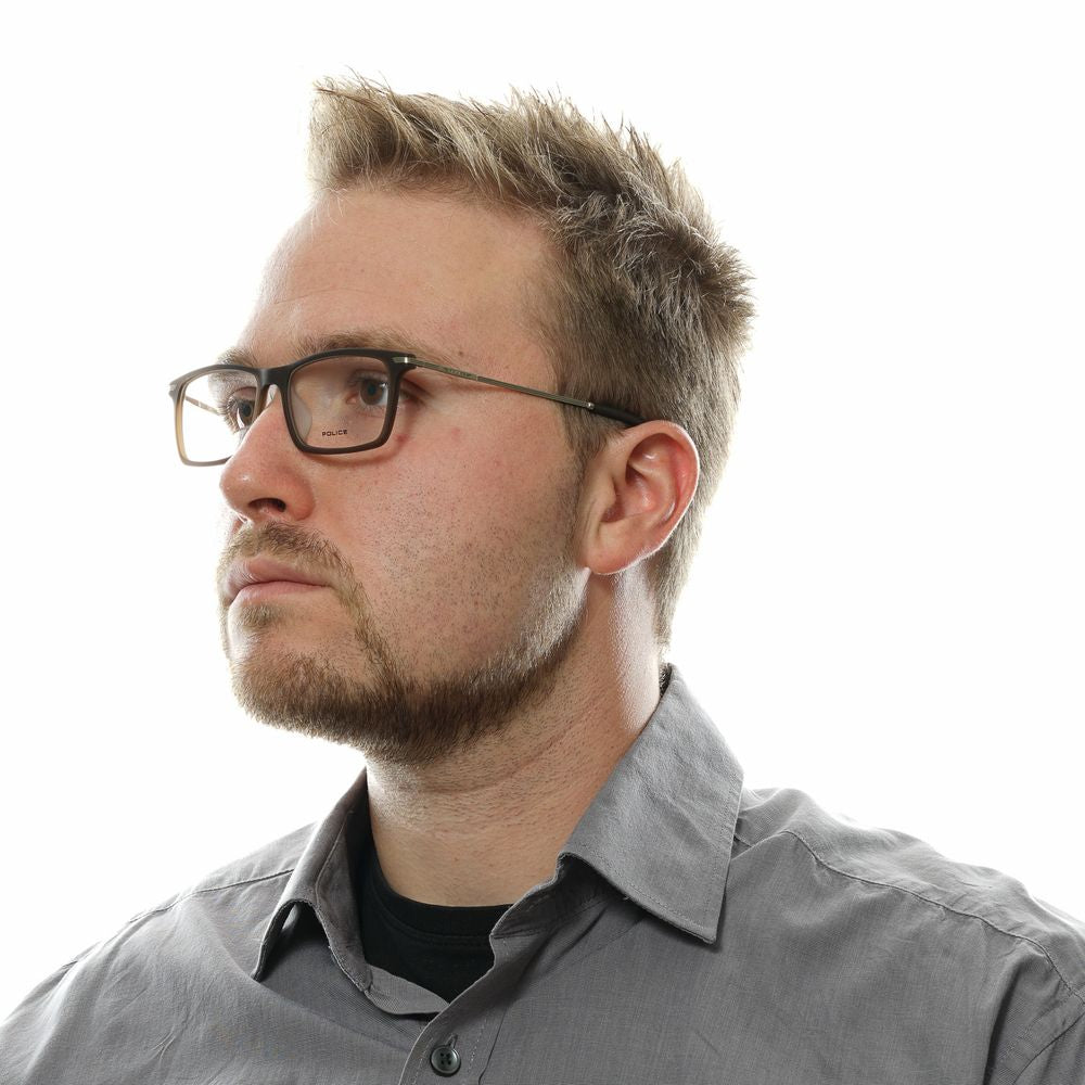 Police Herren Brillengestell, Braun