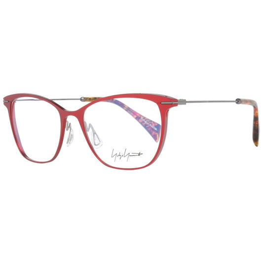 Yohji Yamamoto Rote Damen-Brillenfassung