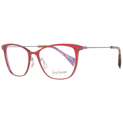 Yohji Yamamoto Rote Damen-Brillenfassung