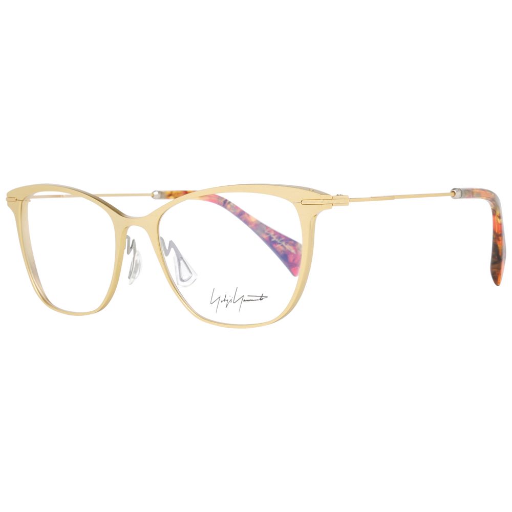 Yohji Yamamoto Gold Damen Brillengestell