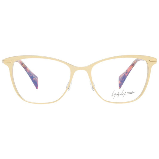 Yohji Yamamoto Gold Damen Brillengestell