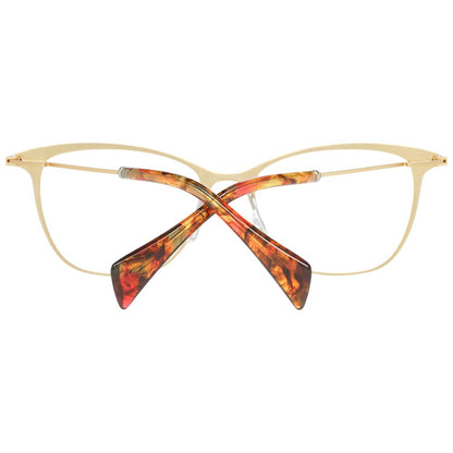 Yohji Yamamoto Gold Damen Brillengestell