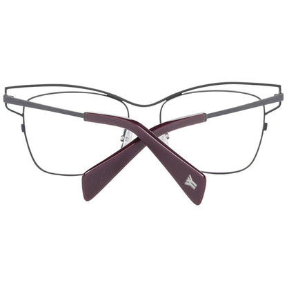 Yohji Yamamoto Graue Damen-Brillenfassung