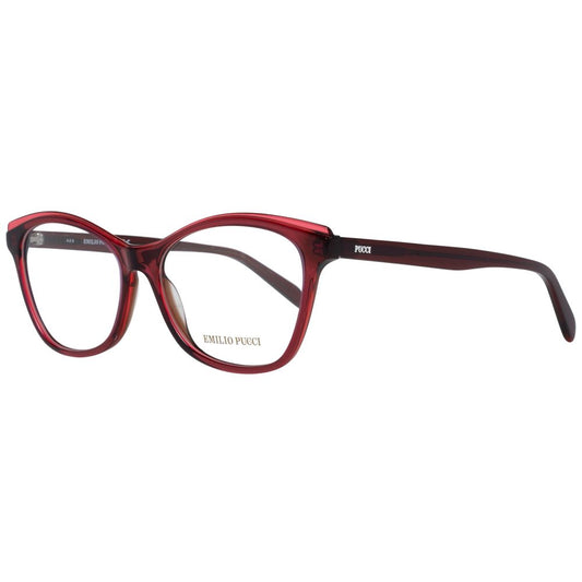 Emilio Pucci Rote Damen-Brillenfassung