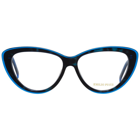 Emilio Pucci Blaue Damen-Brillenfassung