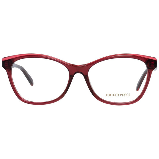 Emilio Pucci Rote Damen-Brillenfassung