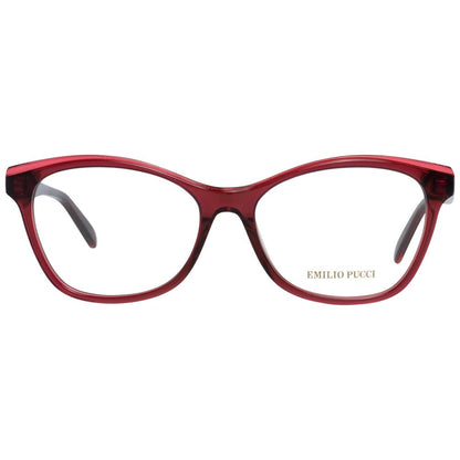 Emilio Pucci Rote Damen-Brillenfassung