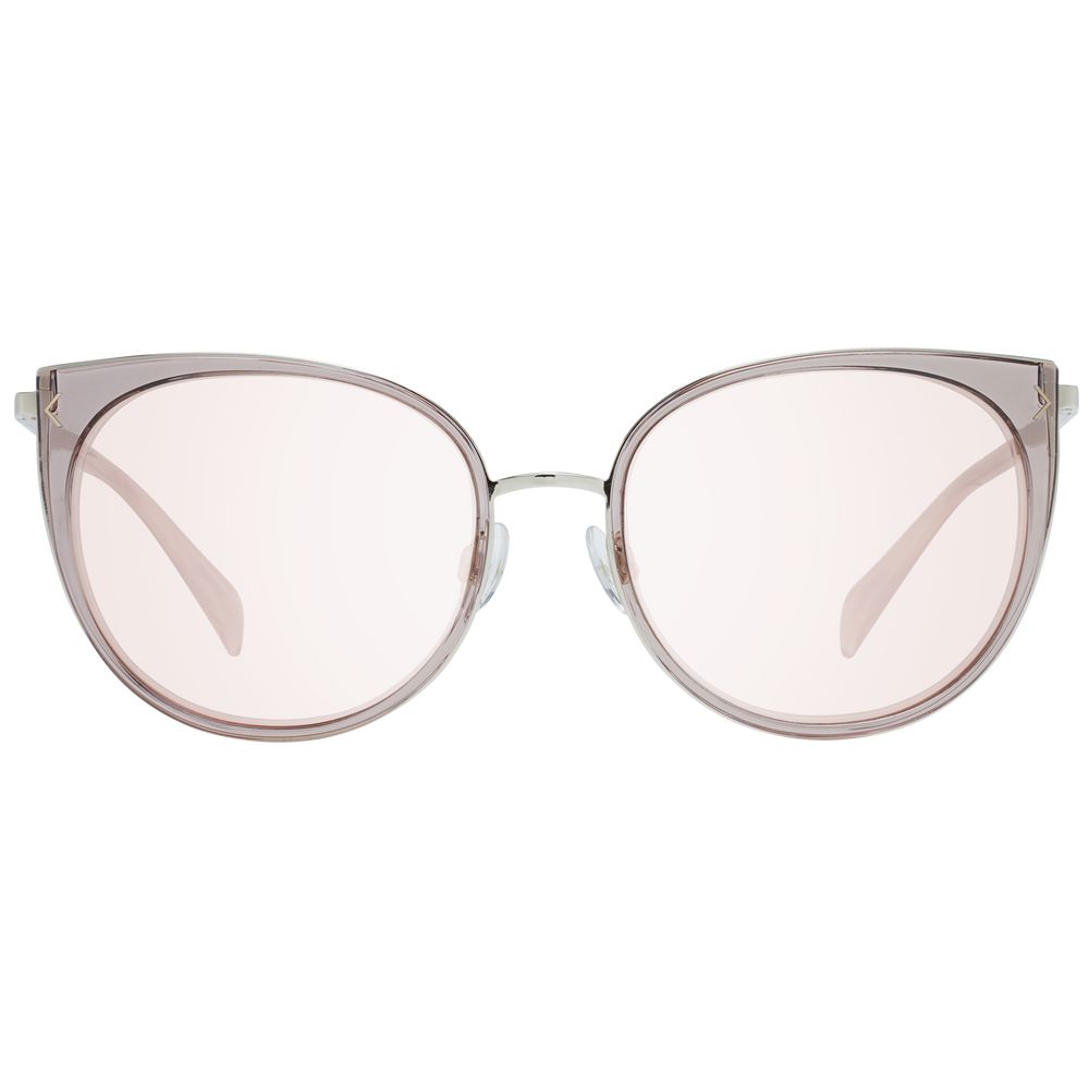 Karen Millen – Rosa Sonnenbrille für Damen