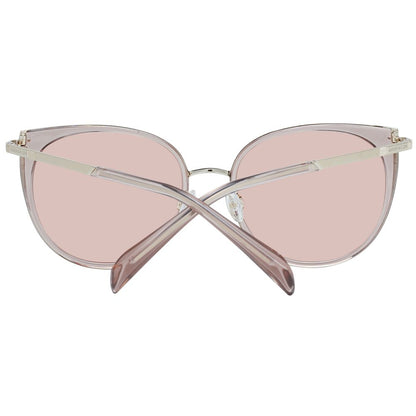 Karen Millen – Rosa Sonnenbrille für Damen