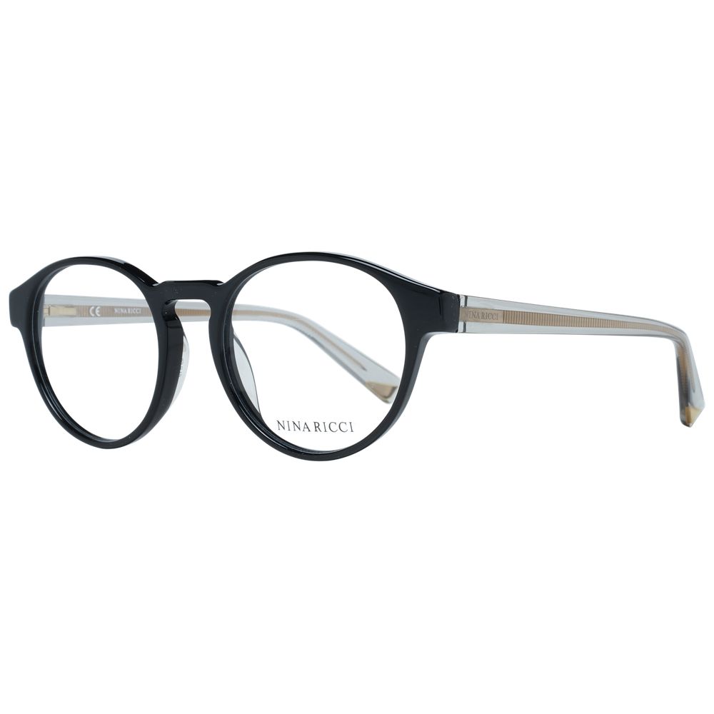 Nina Ricci Schwarze Kunststoffbrille (Gestell)