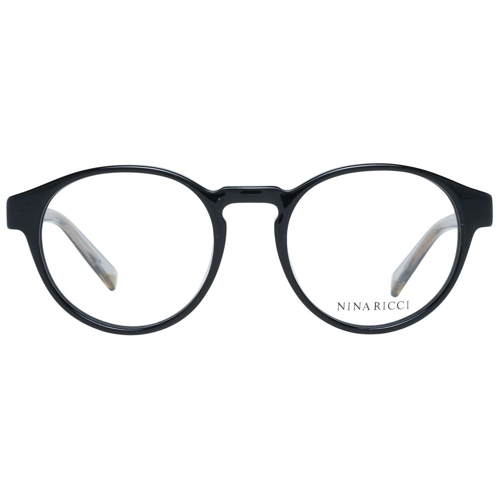 Nina Ricci Schwarze Kunststoffbrille (Gestell)