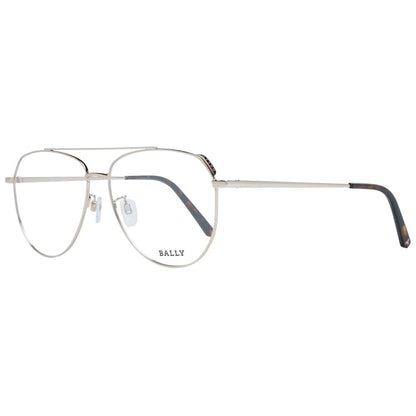 Bally Roségoldfarbene Unisex-Brillenfassung