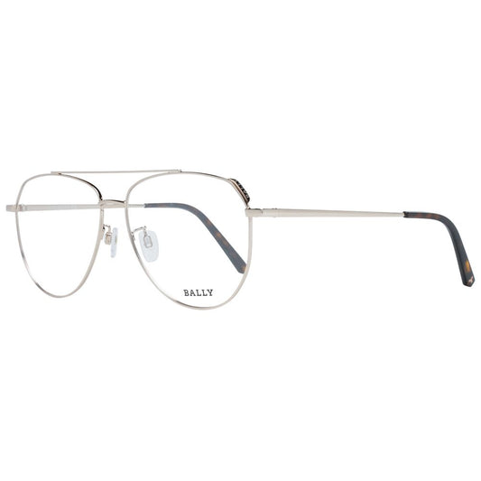Bally Roségoldfarbene Unisex-Brillenfassung