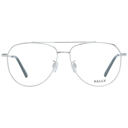 Bally Silber Unisex Brillengestell
