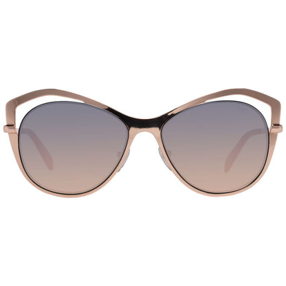 Emilio Pucci Roségold Damen Sonnenbrille