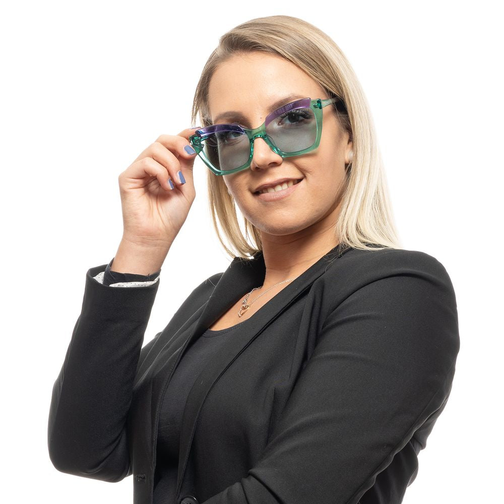Emilio Pucci Grüne Sonnenbrille aus Kunststoff