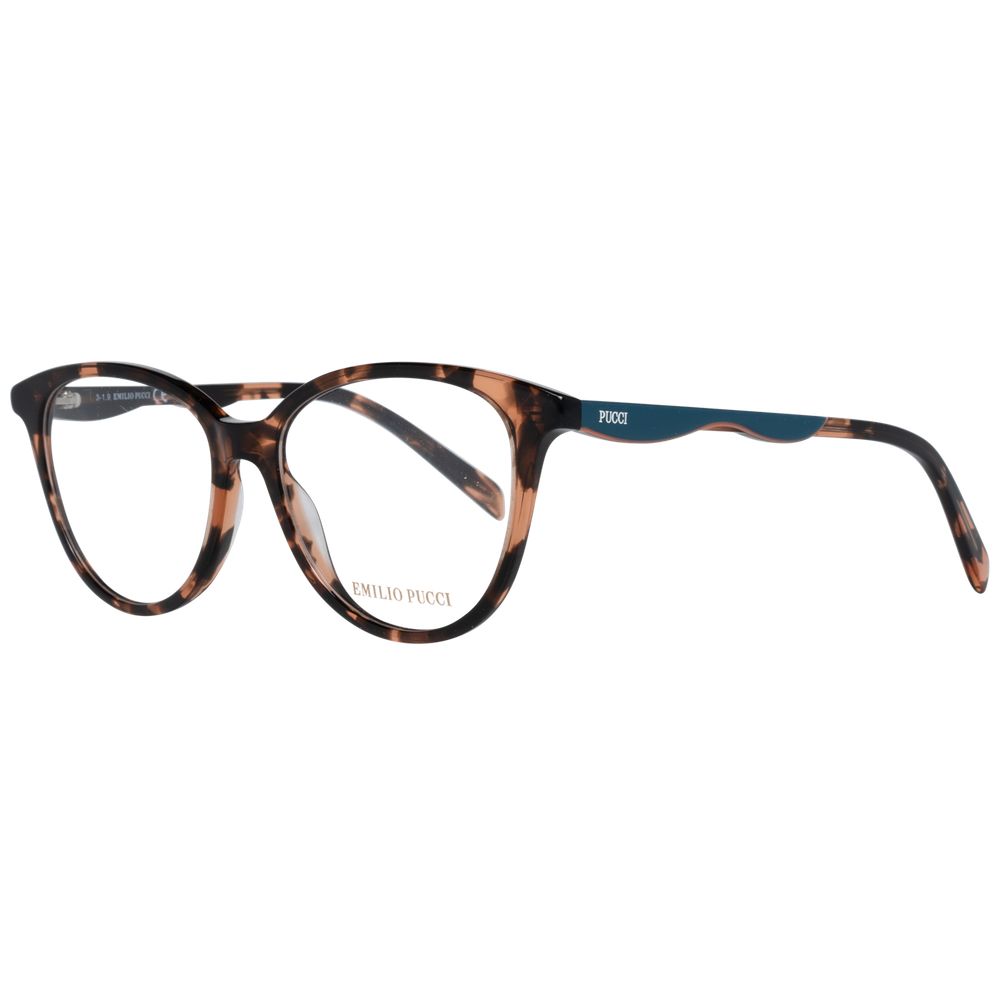 Emilio Pucci Braune Damen-Brillenfassung