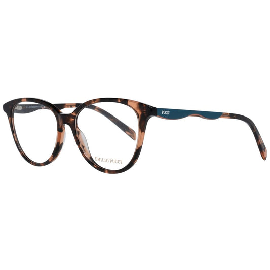 Emilio Pucci Braune Damen-Brillenfassung