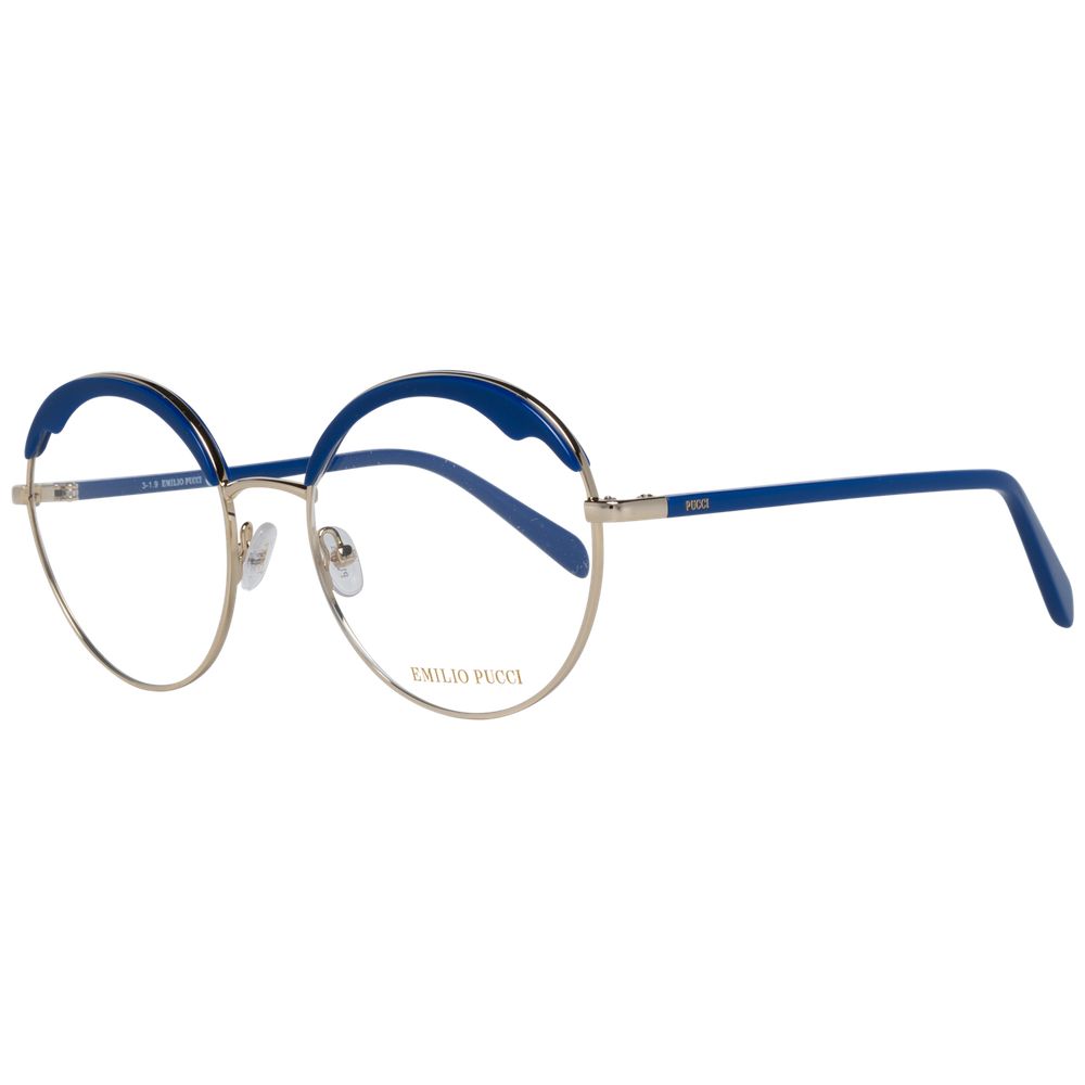 Emilio Pucci Blaue Damen-Brillenfassung