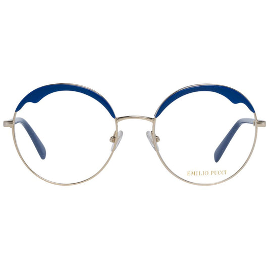 Emilio Pucci Blaue Damen-Brillenfassung