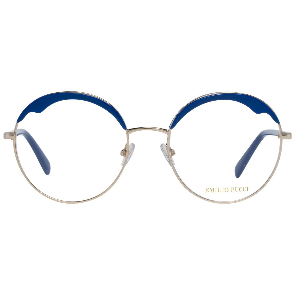 Emilio Pucci Blaue Damen-Brillenfassung