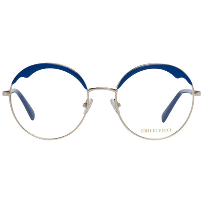 Emilio Pucci Blaue Damen-Brillenfassung
