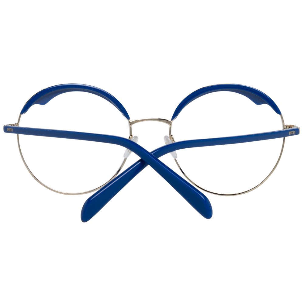 Emilio Pucci Blaue Damen-Brillenfassung