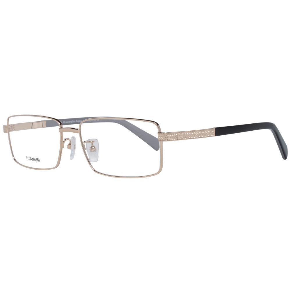 Ermenegildo Zegna Gold Herren Brillengestell