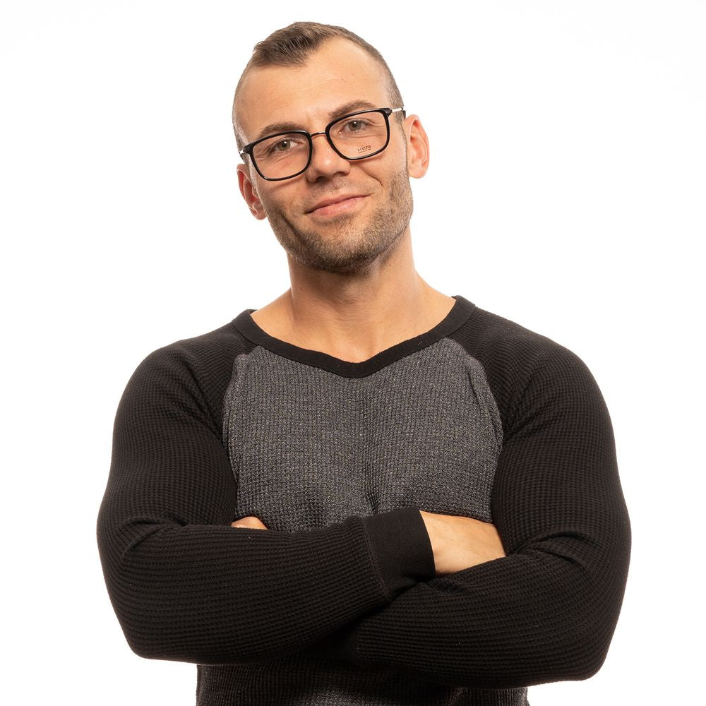 Lozza Schwarze Herren Brillenfassung