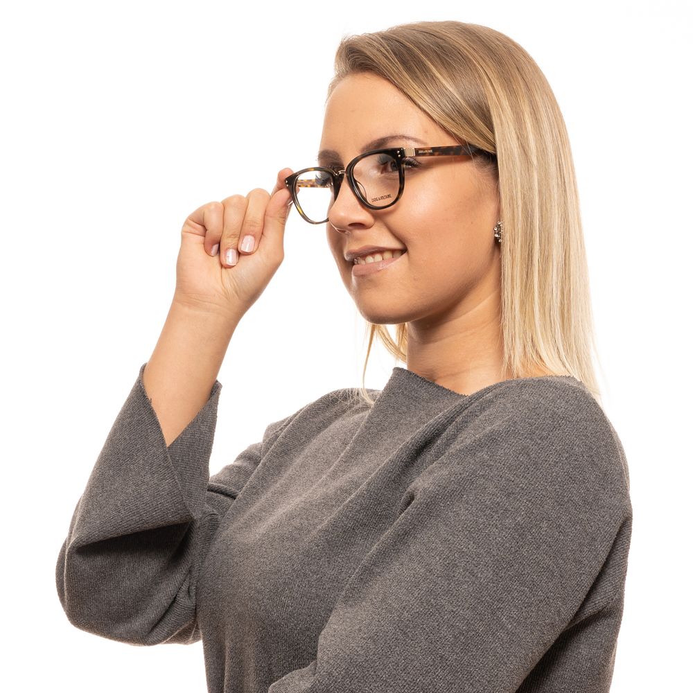 Zadig &amp; Voltaire Braune Damen-Brillenfassung