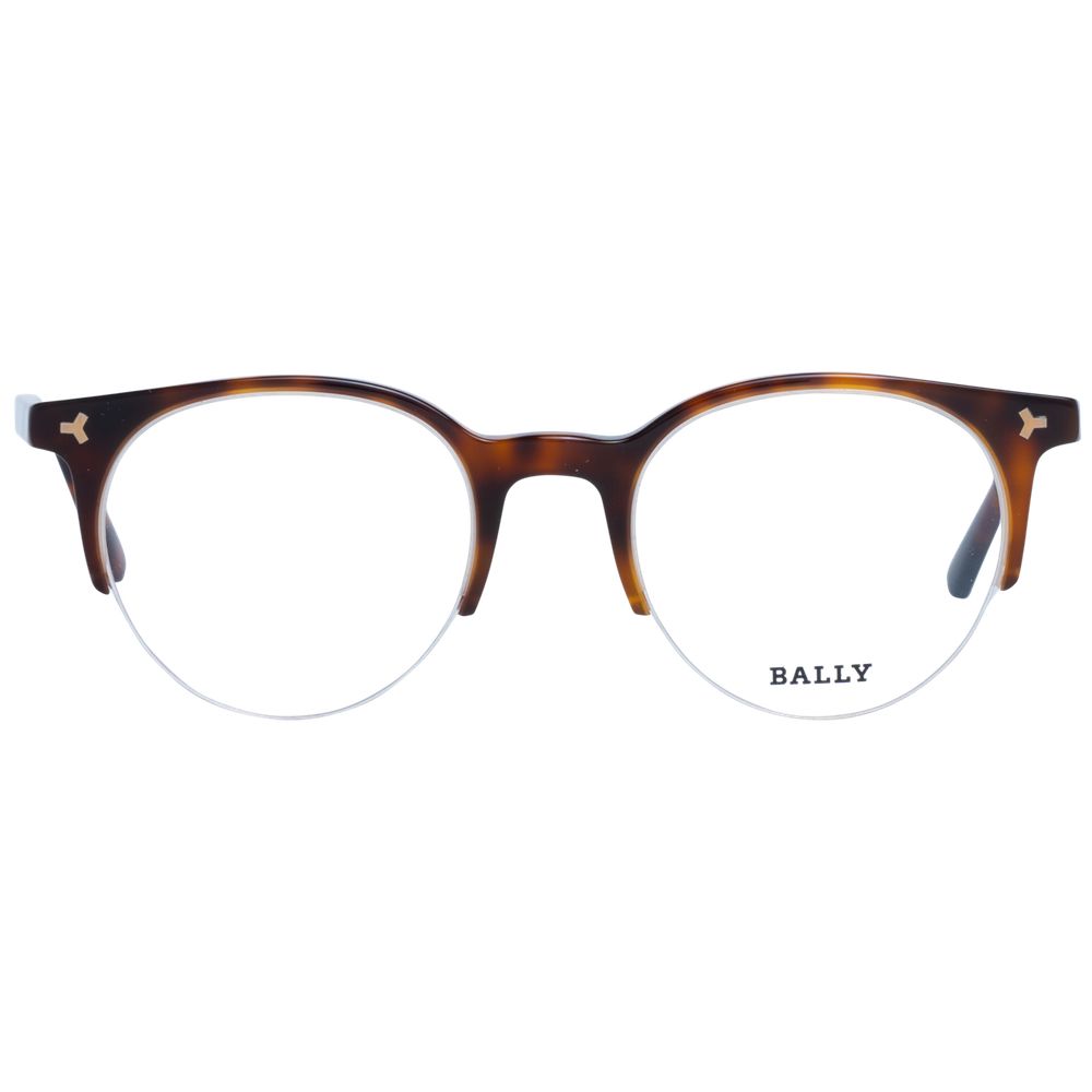 Bally Braune Unisex-Brillenfassung