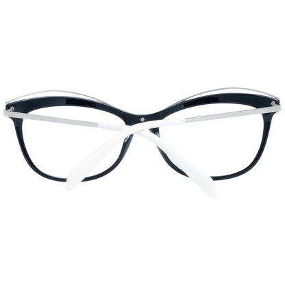 Emilio Pucci Brille (Gestell) aus schwarzem Metall und Kunststoff
