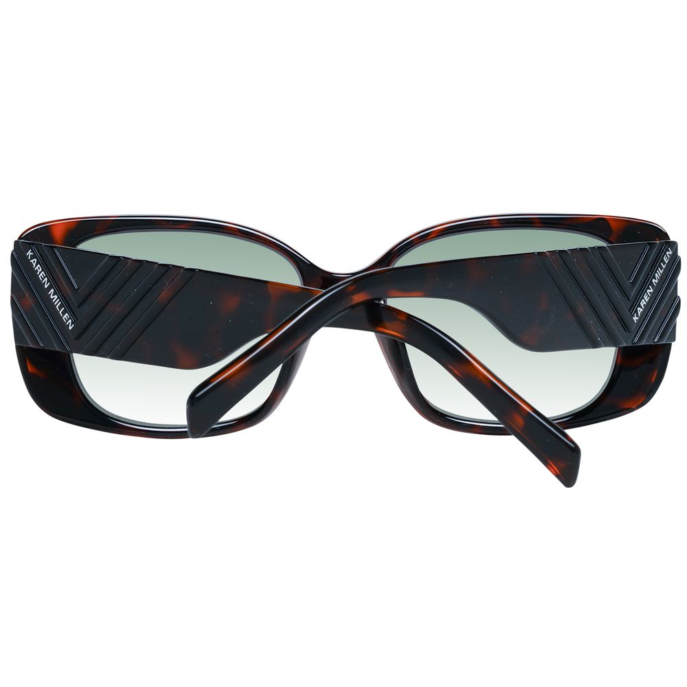 Karen Millen – Braune Sonnenbrille für Damen