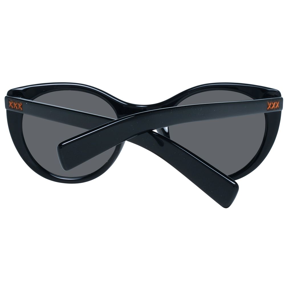 Ermenegildo Zegna Black Unisex Sunglass
