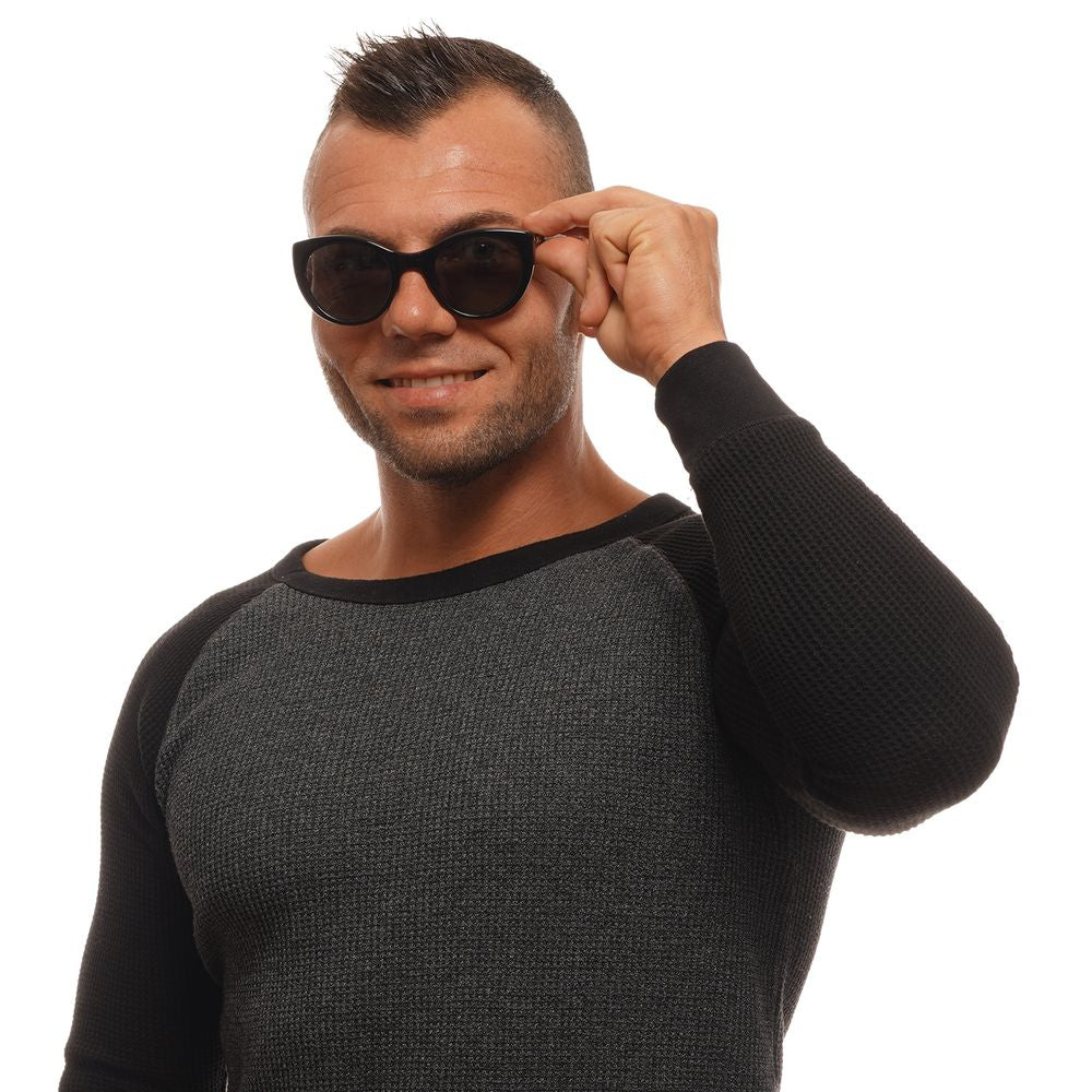 Ermenegildo Zegna Black Unisex Sunglass