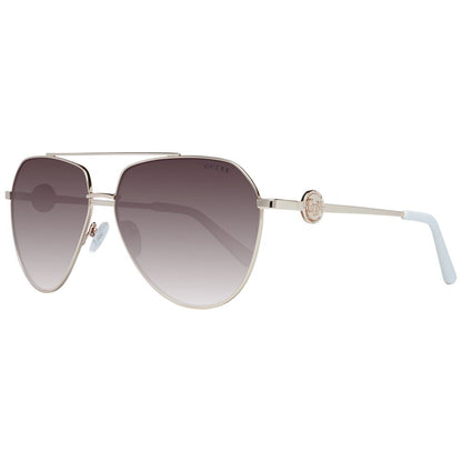 Guess – Sonnenbrille aus goldenem Metall