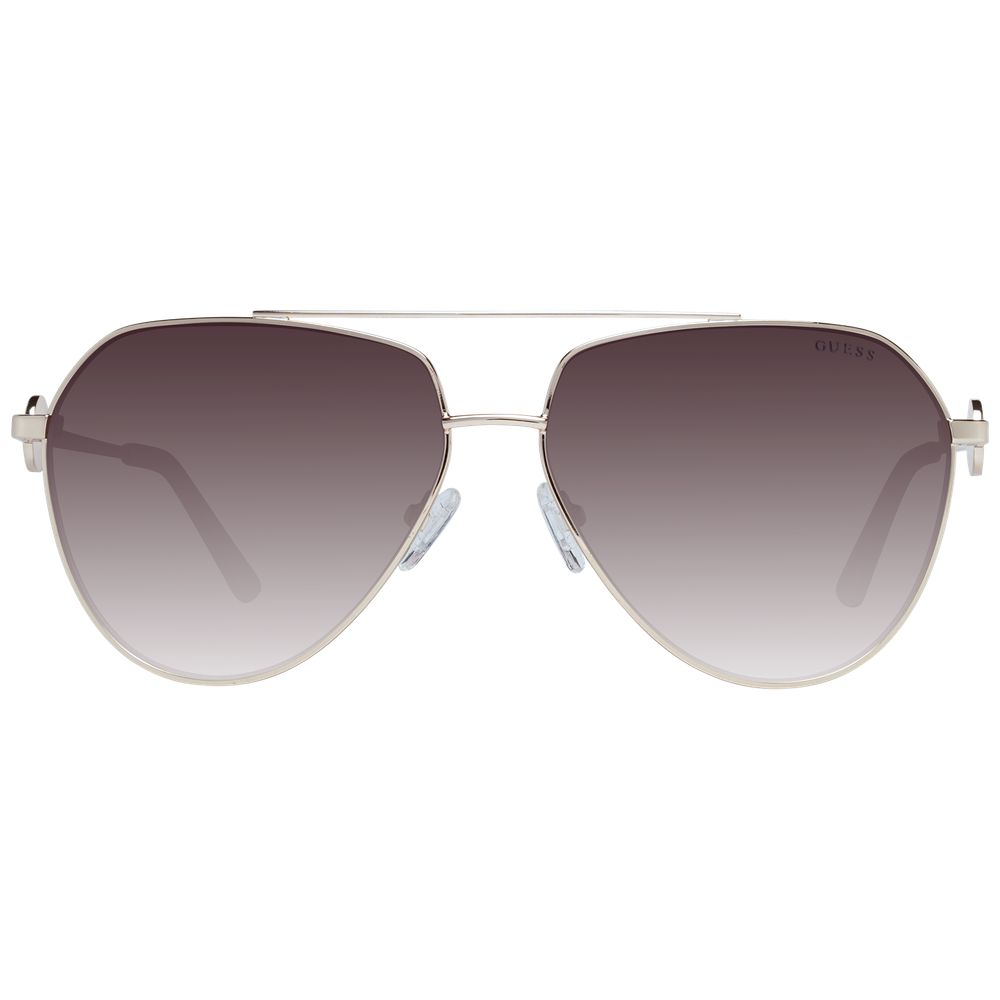 Guess – Sonnenbrille aus goldenem Metall