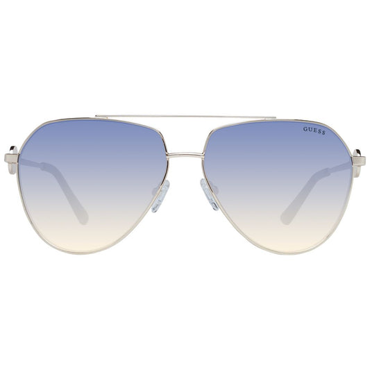 Guess – Sonnenbrille aus goldenem Metall