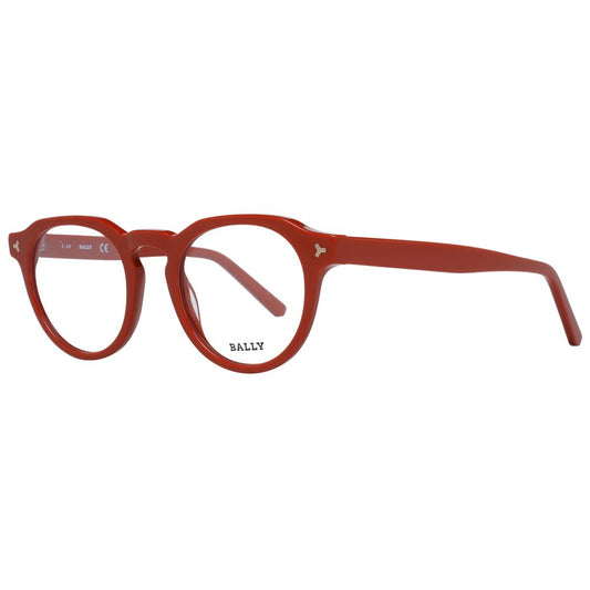 Bally Orange Herren Brillengestell