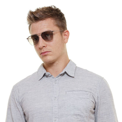Police Herren Sonnenbrille, silberfarben